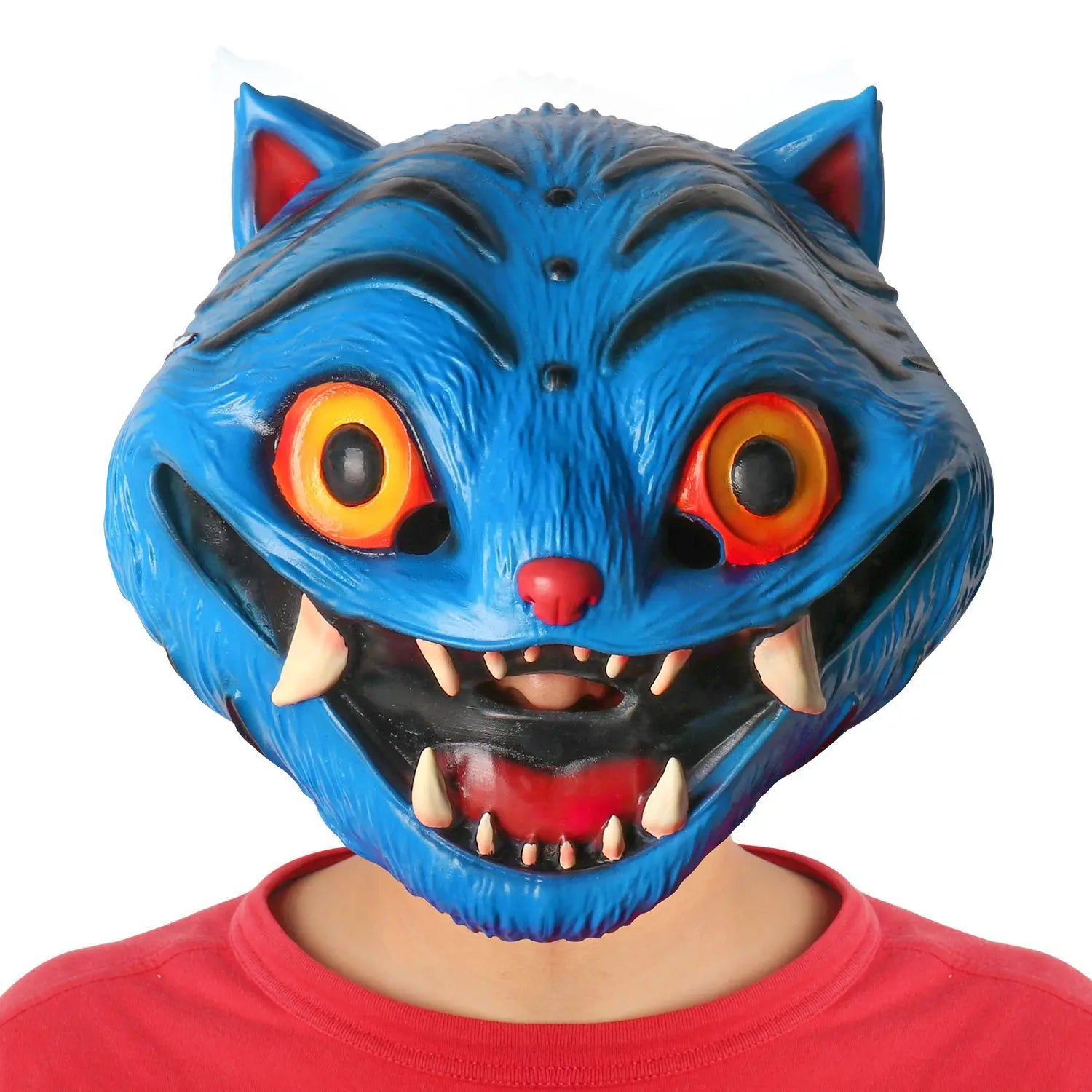🐯 Masque Tigre bleu – Kpop Demon Hunters 💙