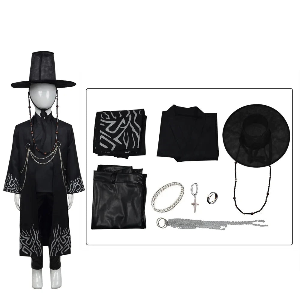 🧑 Cosplay Jinu – Costume Garçon Kpop Demon Hunters ✨