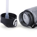 Gourde Kpop Demon Hunters 750 ml — Bouteille d’Eau Transparente avec Paille