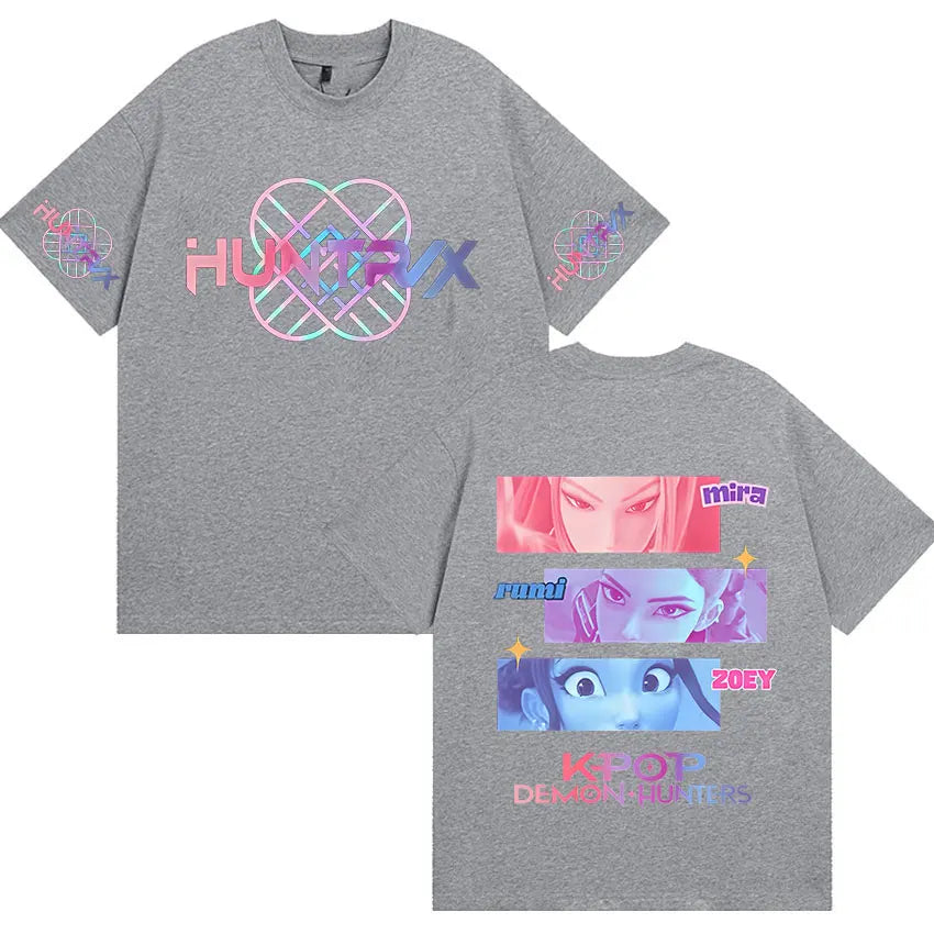 T-shirt KPop Demon Hunters 2025  – Rumi, Mira & Zoey