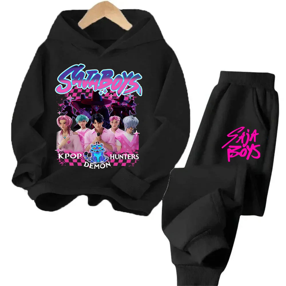 🧥 Survêtement Enfant – Kpop Demon Hunter SajaBoys