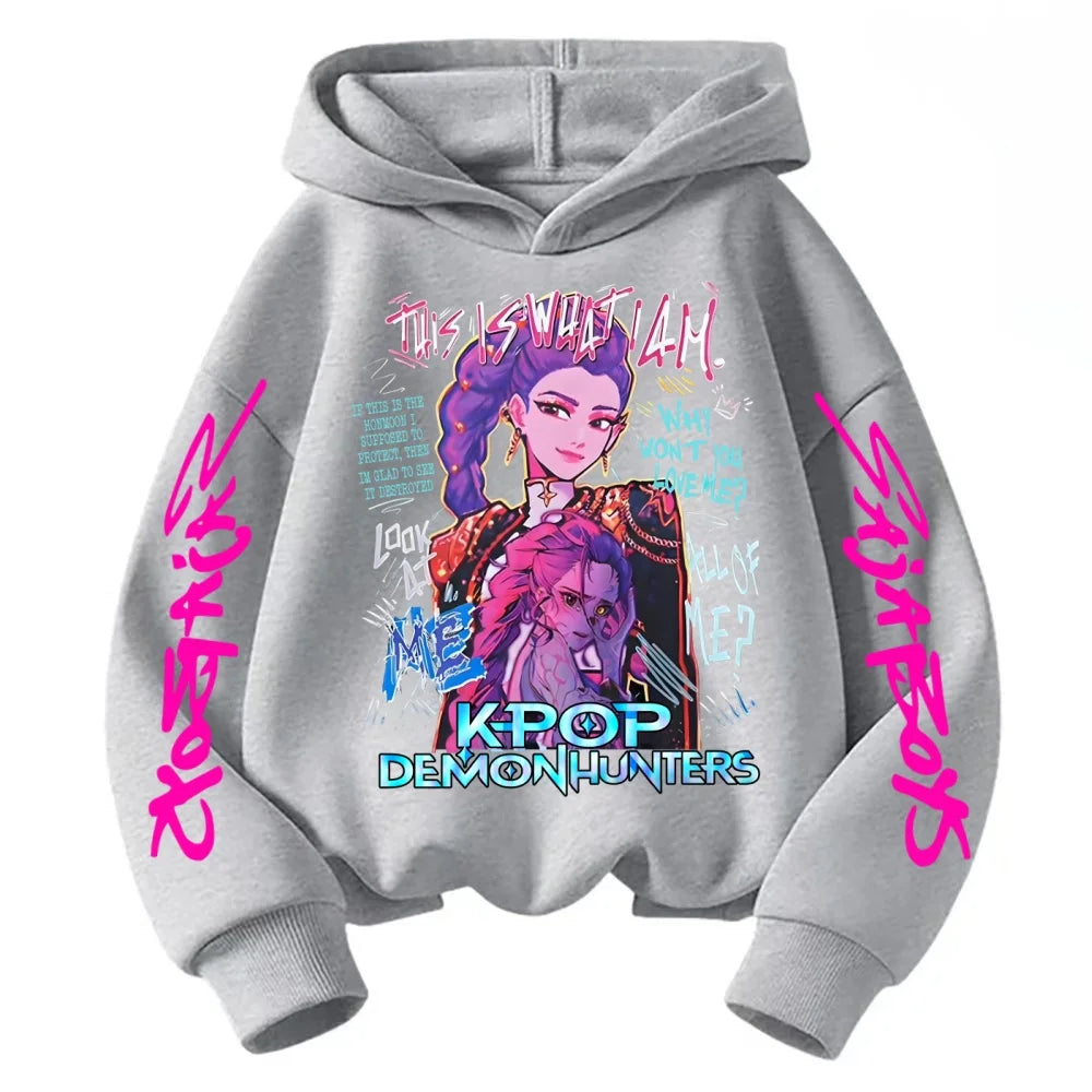 KPop Demon Hunters – Sweat Enfant Huntrix Rumi