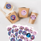 Lot de 12 sacs/pochettes cadeaux Kpop Demon Hunters – Sacs en papier kraft Anime pour anniversaires et fêtes