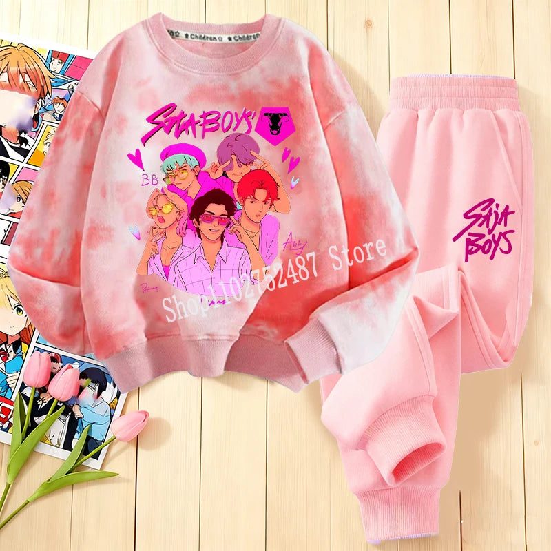 🧥👖 Ensemble Enfant KPop Demon Hunters – Sweat + Pantalon
