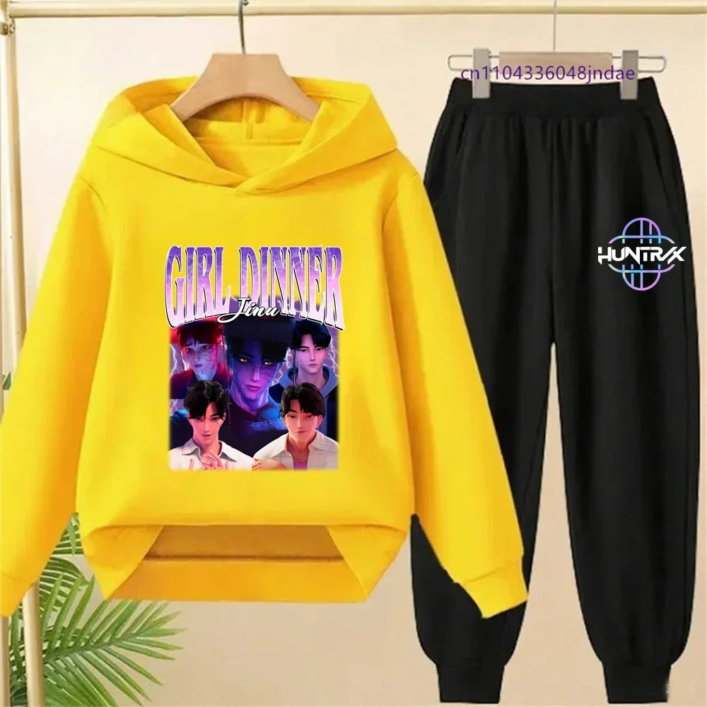 🧸 Ensemble 2 pièces Enfant Kpop Demon Hunters 🎶