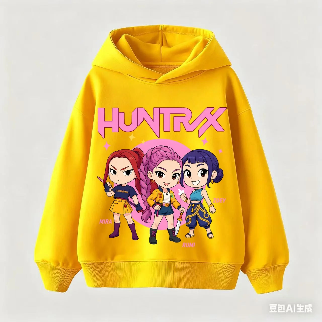 🧥 Sweat à Capuche Enfant Kpop Demon Hunters