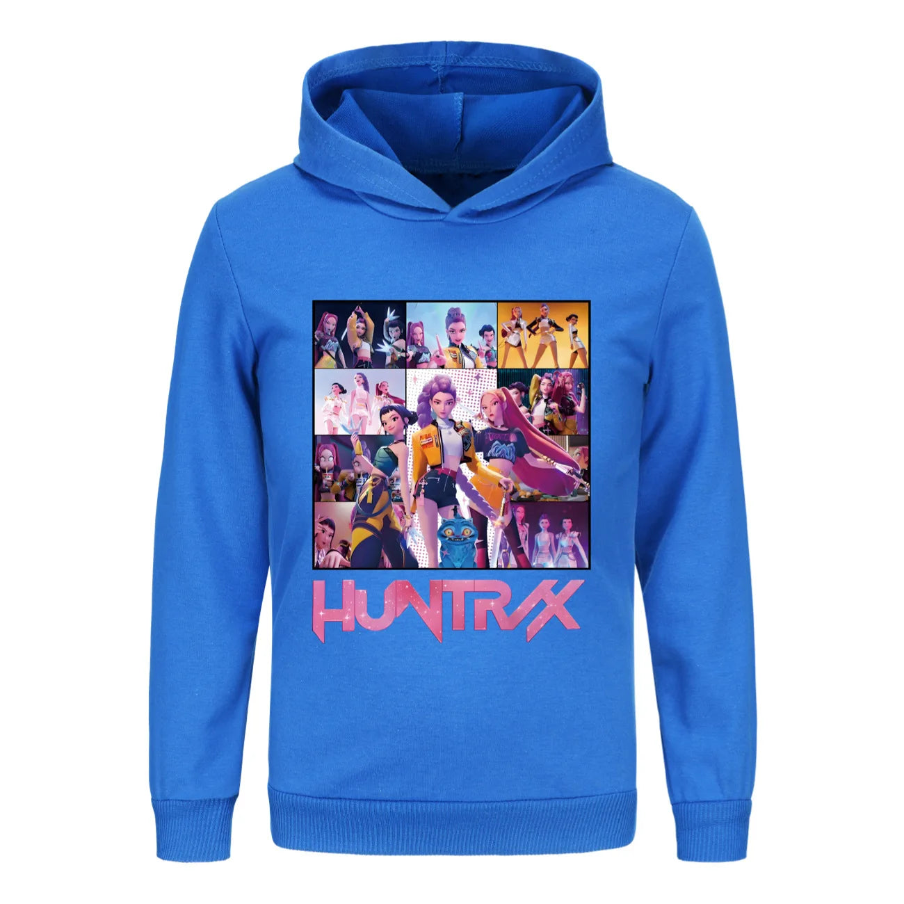 Sweat K-pop Demon Hunters Huntrix Enfant — Sweatshirt Cartoon Garçon/Fille | Tenue Sport & Casual