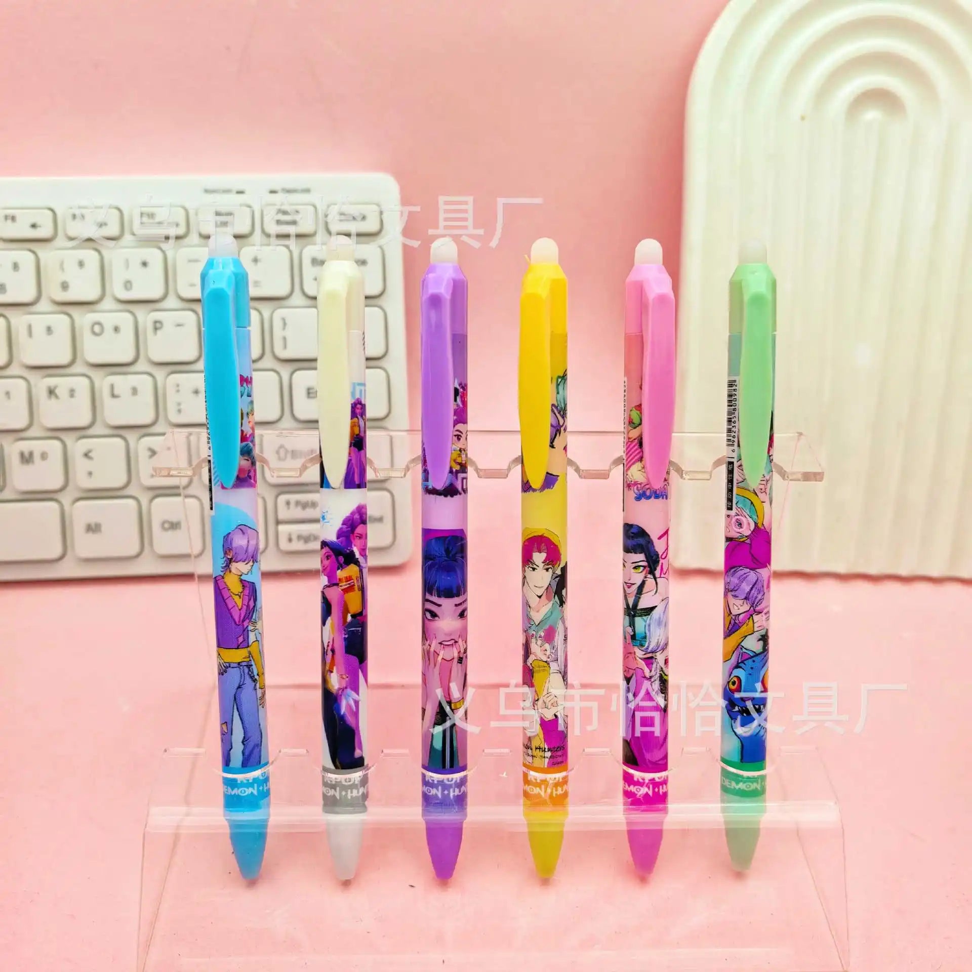 Stylos Gel Effaçables Kpop Demon Hunters – Kids Kawaii