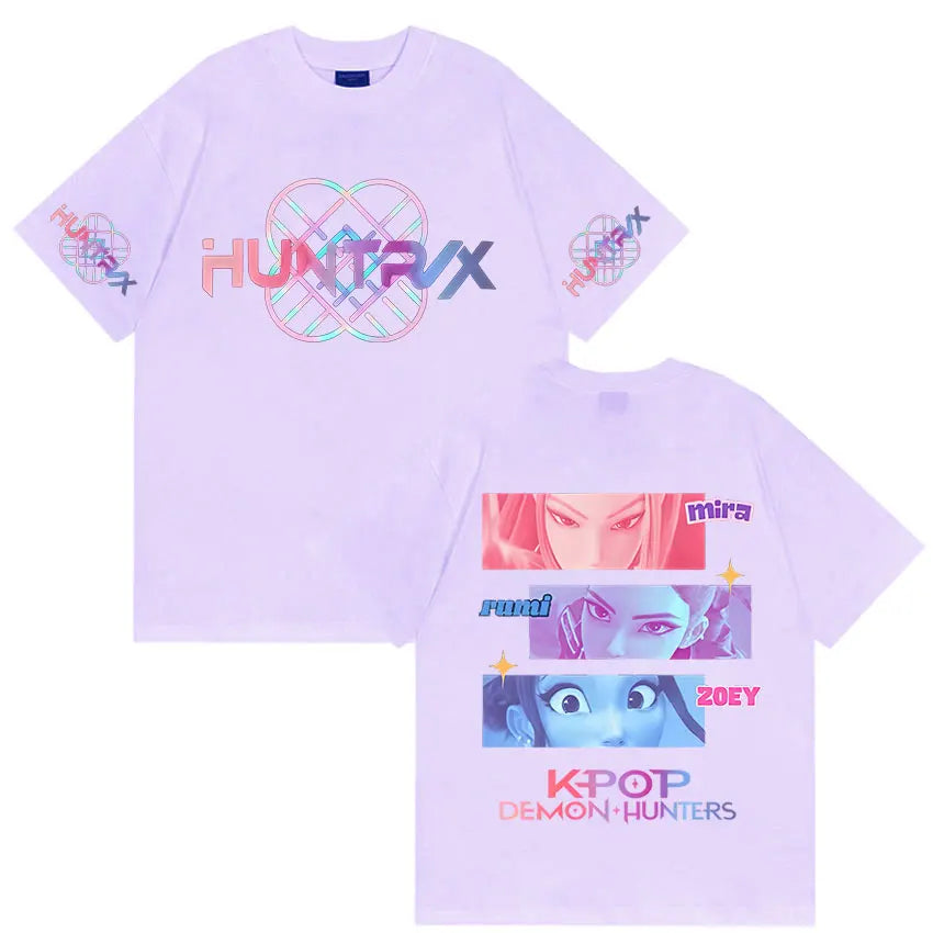 T-shirt KPop Demon Hunters 2025  – Rumi, Mira & Zoey