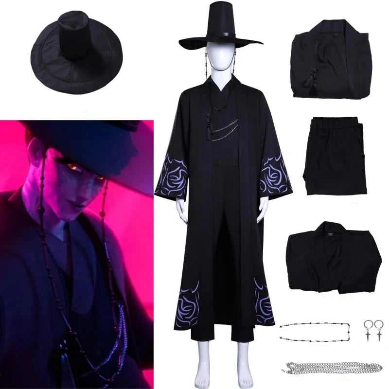 🖤 Cosplay Costume Jinu (Saja Boy)