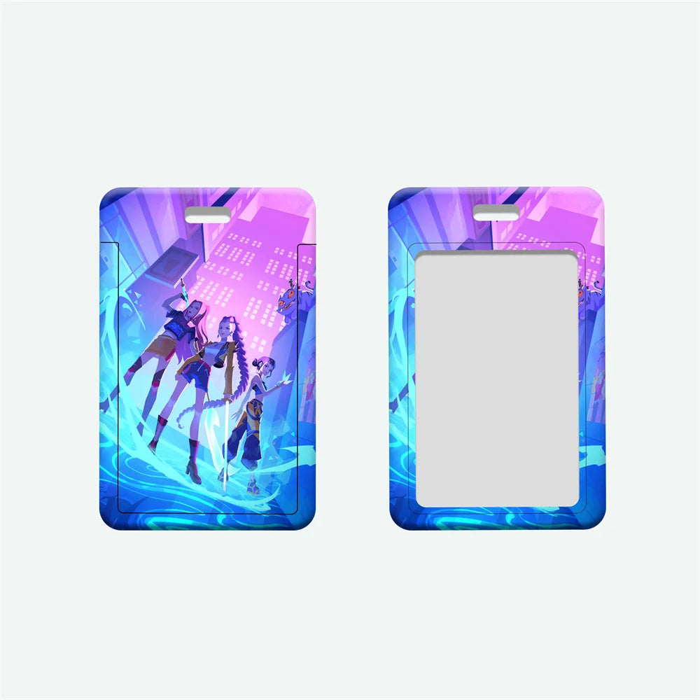 Porte-cartes en Cuir Blanc avec Cordon 🎀