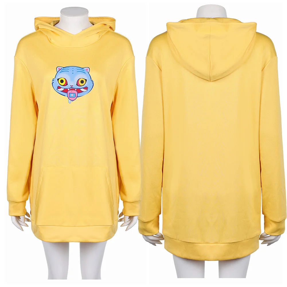 💛 Sweat à Capuche Kpop Demon Hunters – Zoey Huntrix 🎶