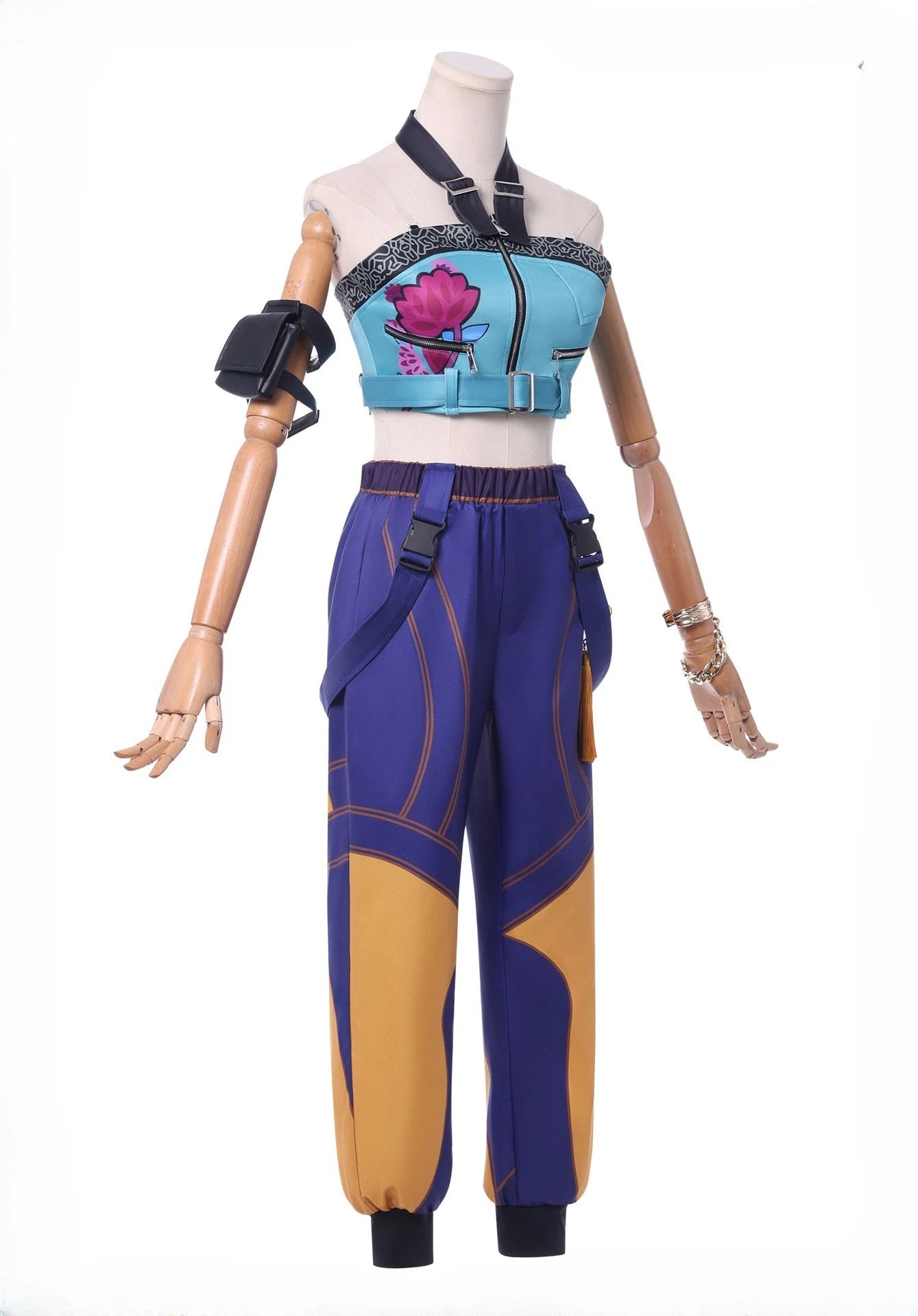 👗 Déguisement Cosplay Demon Hunters Zoey pour femme – Tenue Anime & Kpop
