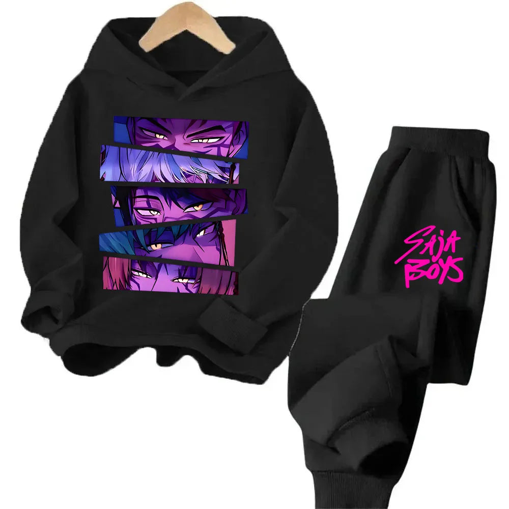🧥 Survêtement Enfant – Kpop Demon Hunter SajaBoys