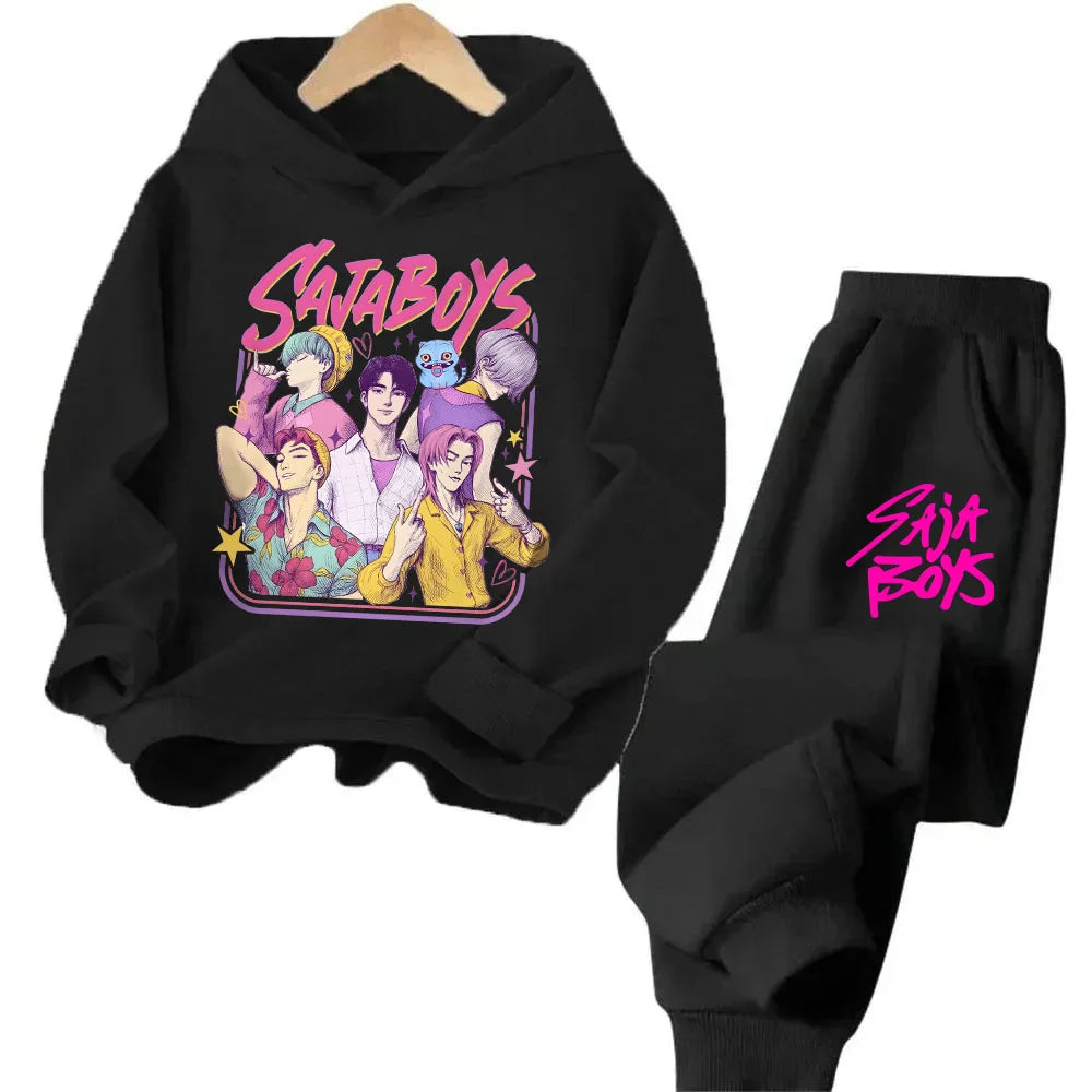 🧥 Survêtement Enfant – Kpop Demon Hunter SajaBoys