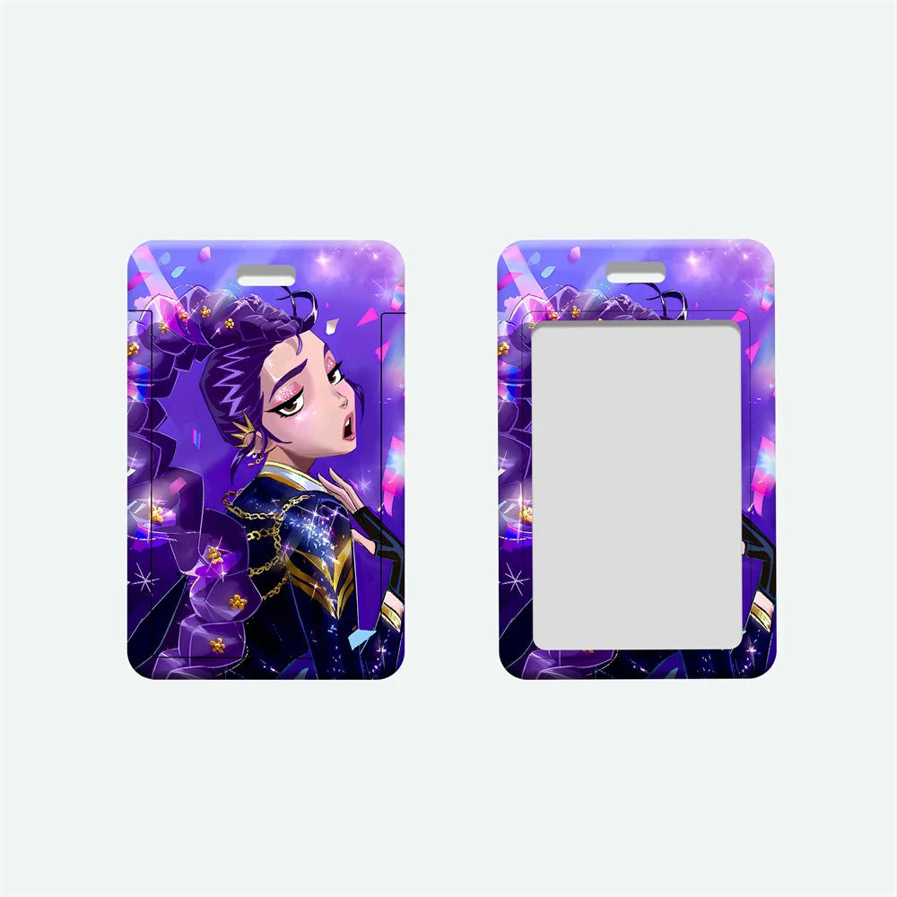 Porte-cartes en Cuir Blanc avec Cordon 🎀