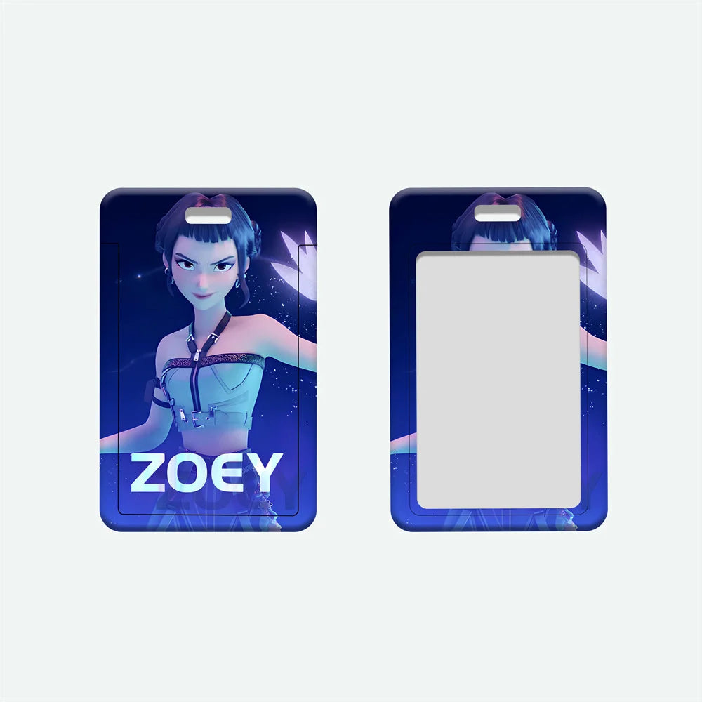 Porte-cartes en Cuir Blanc avec Cordon 🎀