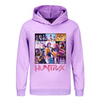 Sweat K-pop Demon Hunters Huntrix Enfant — Sweatshirt Cartoon Garçon/Fille | Tenue Sport & Casual