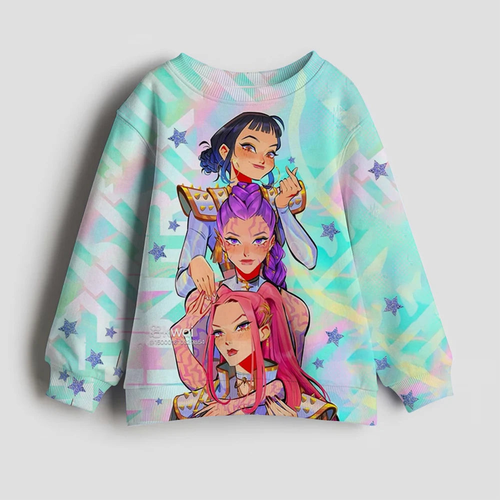 Sweat Kpop Demon Hunters pour Enfants