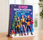 Calendrier de l’Avent K-pop Demon Hunters — Rumi Mira Zoey | Compte à Rebours Noël Enfant
