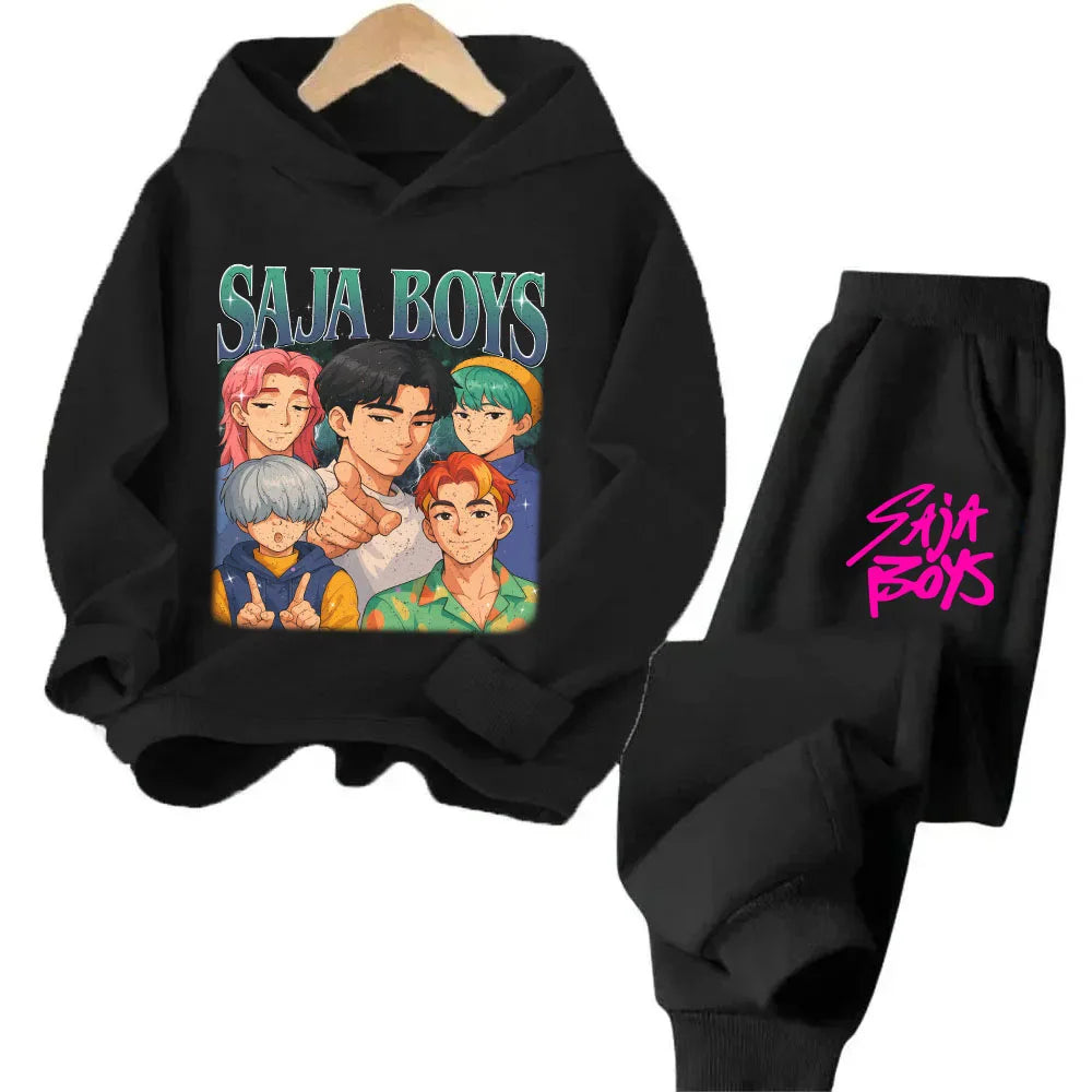 🧥 Survêtement Enfant – Kpop Demon Hunter SajaBoys