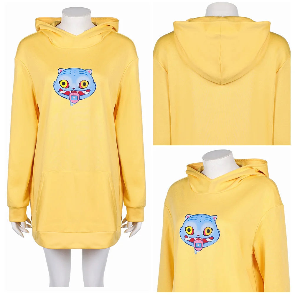 💛 Sweat à Capuche Kpop Demon Hunters – Zoey Huntrix 🎶