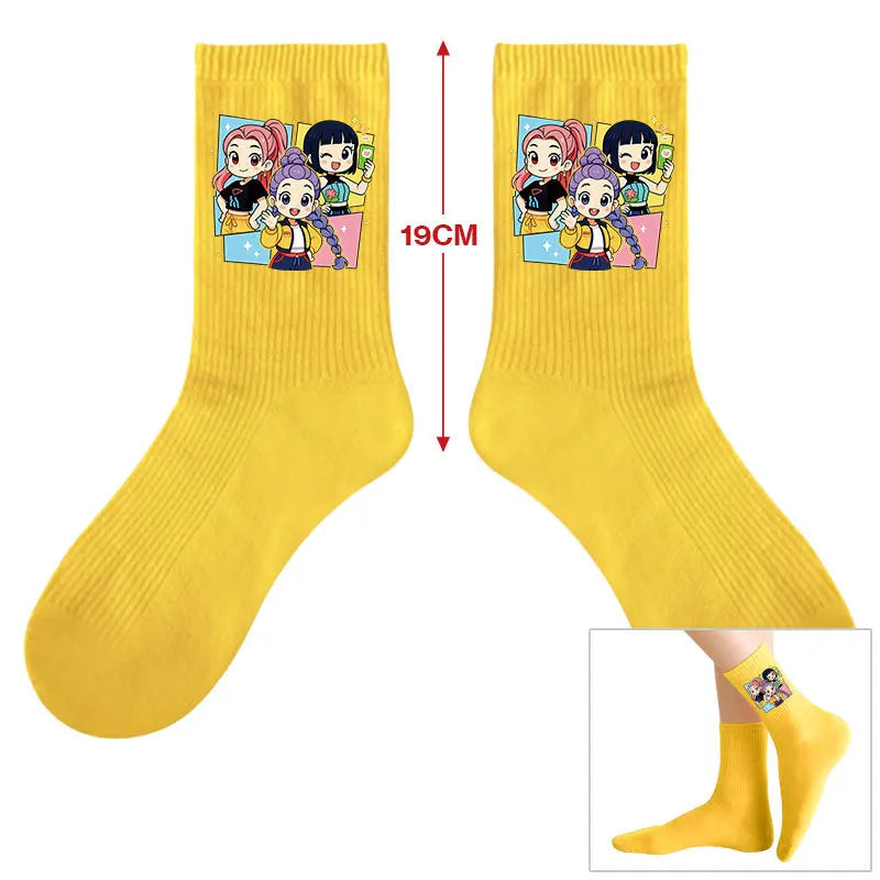 Chaussettes Longues Enfant Kpop Demon Hunters