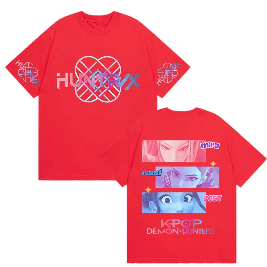 T-shirt KPop Demon Hunters 2025  – Rumi, Mira & Zoey