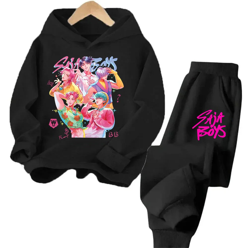 🧥 Survêtement Enfant – Kpop Demon Hunter SajaBoys