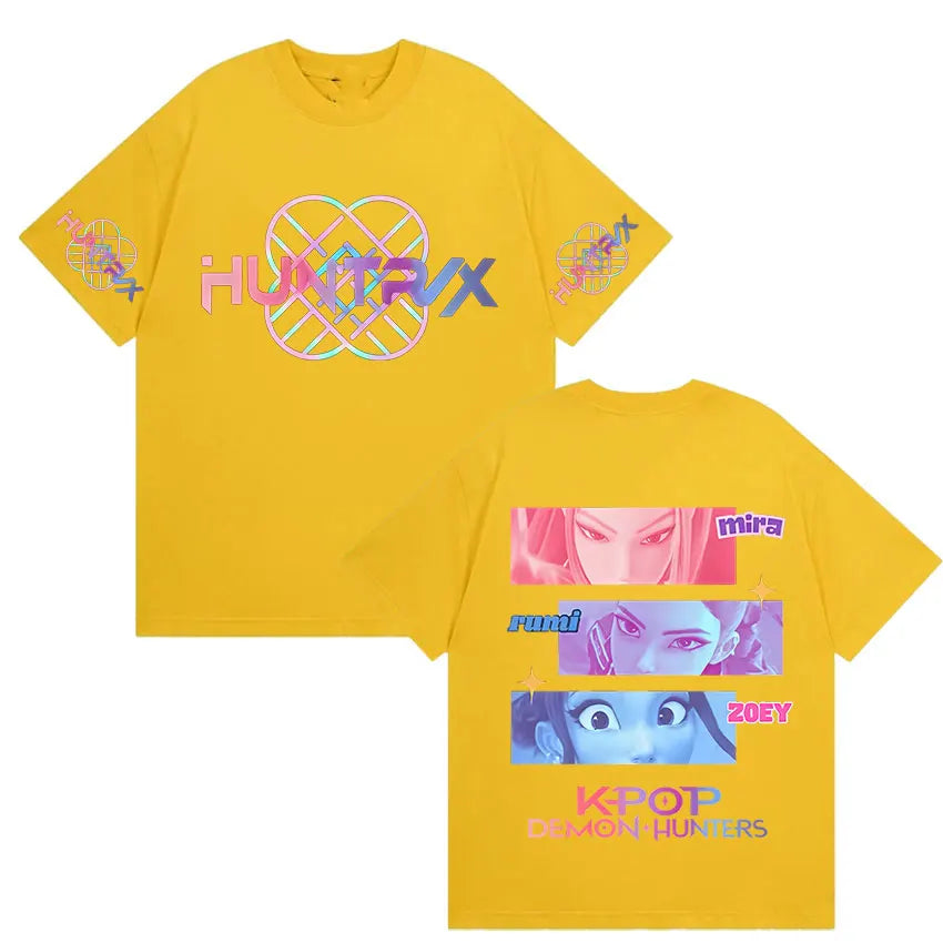 T-shirt KPop Demon Hunters 2025  – Rumi, Mira & Zoey