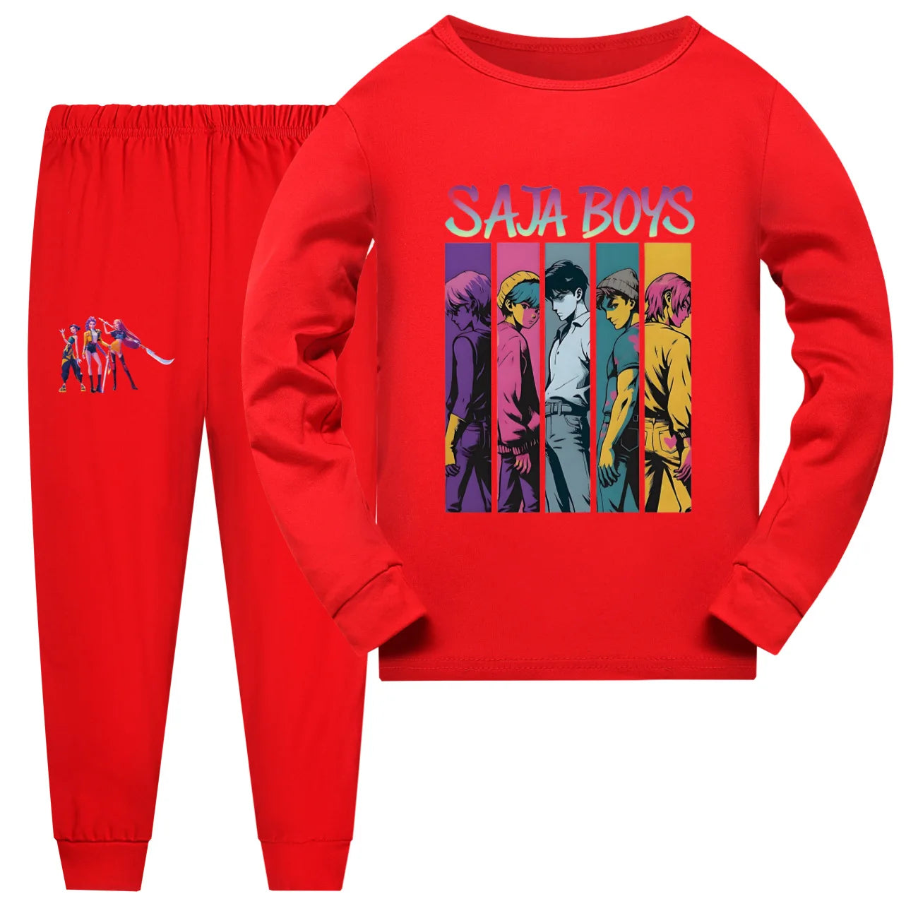 🌙 Pyjama Enfant Kpop Demon Hunters – Saja Boys 🎶