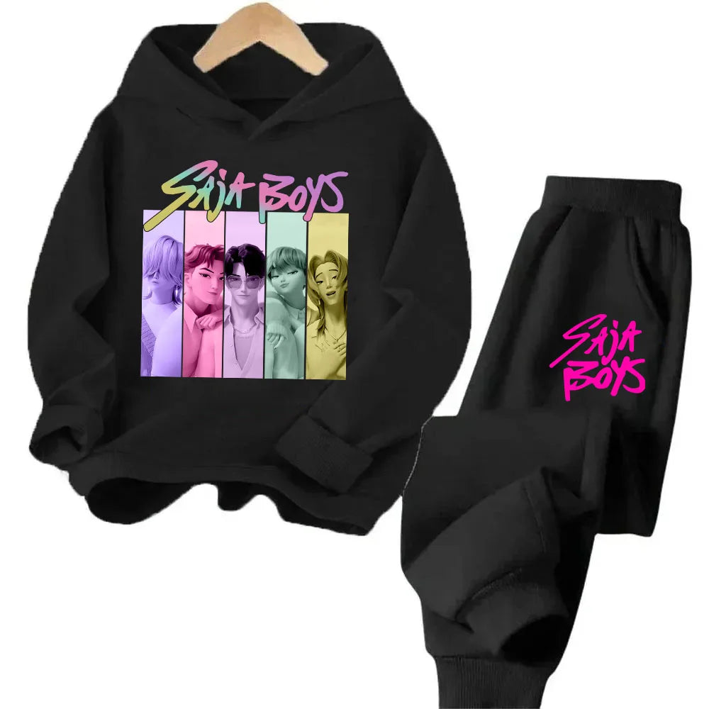 🧥 Survêtement Enfant – Kpop Demon Hunter SajaBoys