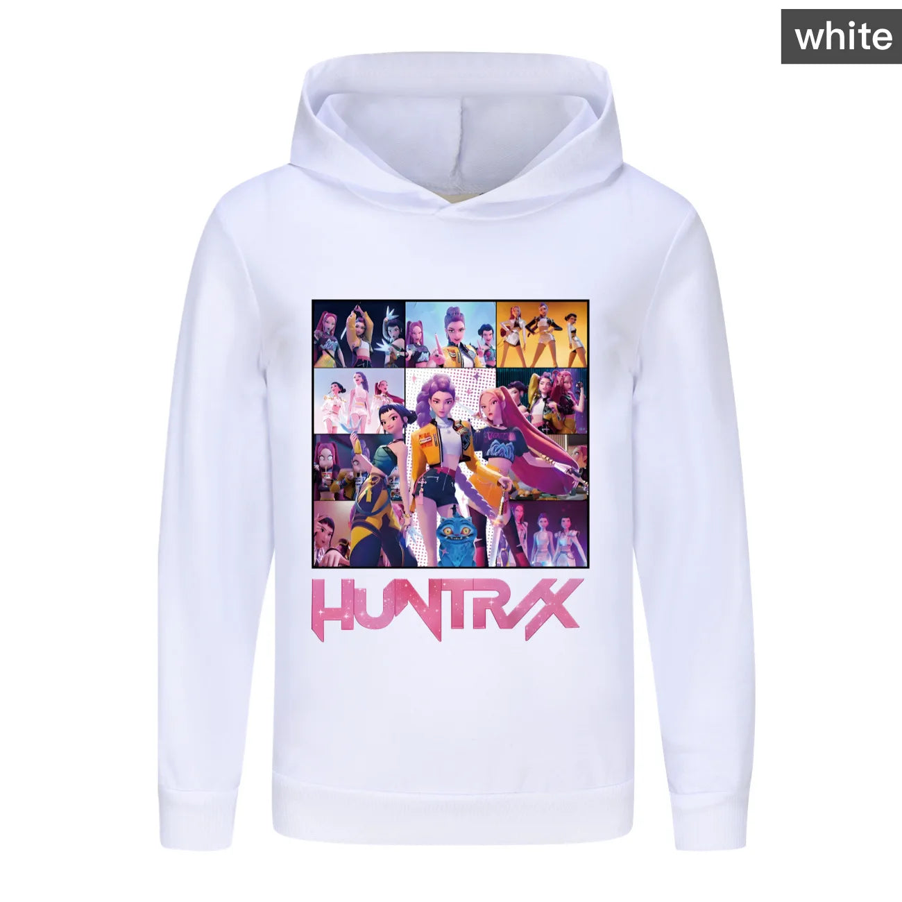 Sweat K-pop Demon Hunters Huntrix Enfant — Sweatshirt Cartoon Garçon/Fille | Tenue Sport & Casual