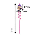 KPop Demon Hunters – Pailles Réutilisables Anniversaire – Rumi, Mira & Zoey