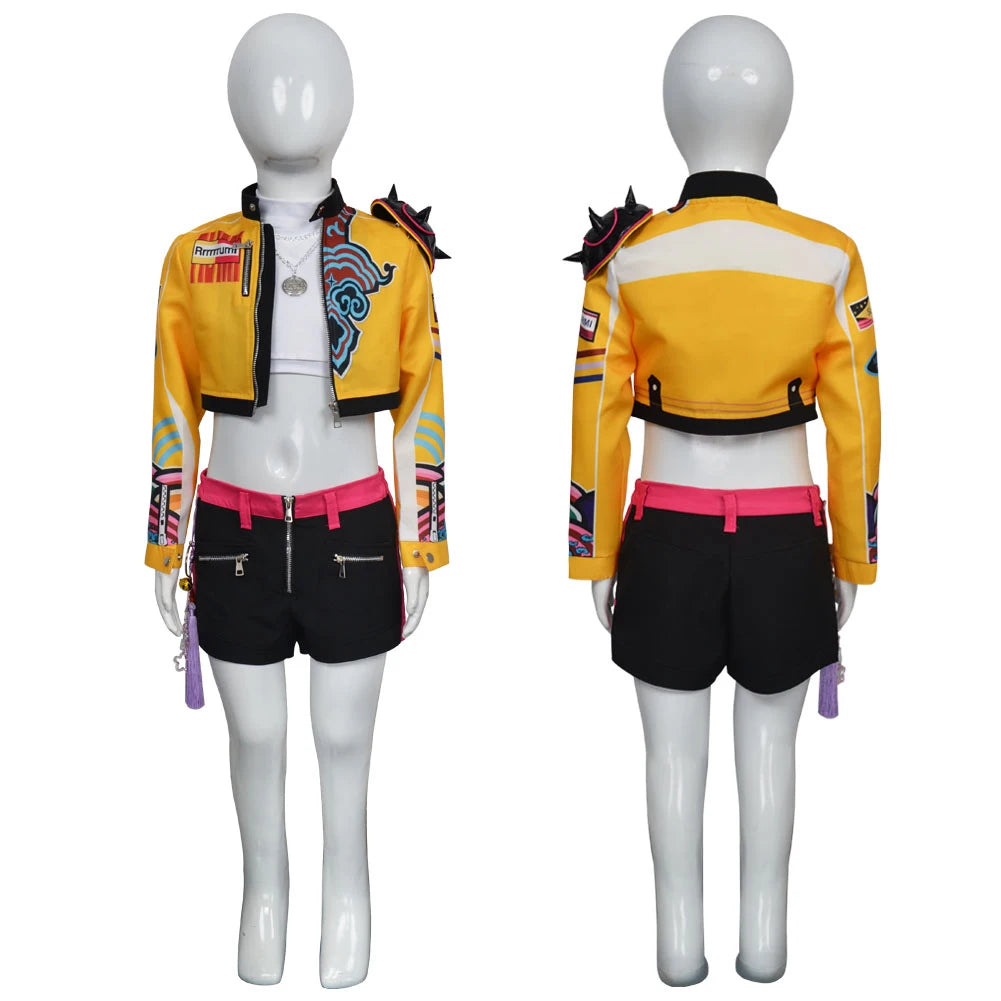 Kpop Demon Hunters – Costume Rumi, Zoey & Mira pour enfants