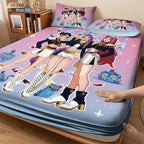 Parure de Lit K-Pop Demon Hunters – 3 Pièces