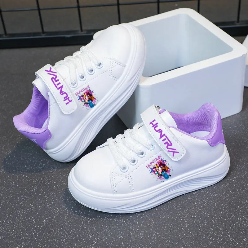 Chaussures K-pop Demon Hunters – Baskets légères unisexes style anime (antidérapantes et confortables)