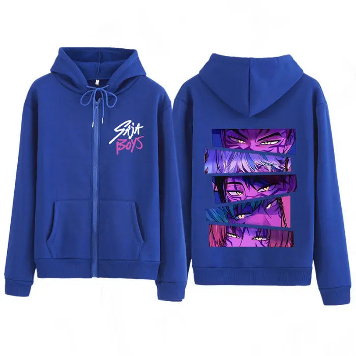Veste à Capuche Zippée K-Pop Demon Hunters Saja Boys