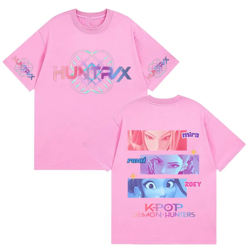 T-shirt KPop Demon Hunters 2025  – Rumi, Mira & Zoey
