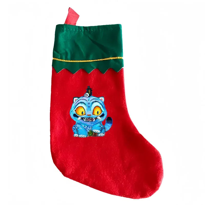 Chaussettes de Noël KPop Demon Hunters – Décorations festives pour cheminée et sapin | Cadeaux de fans K-Pop