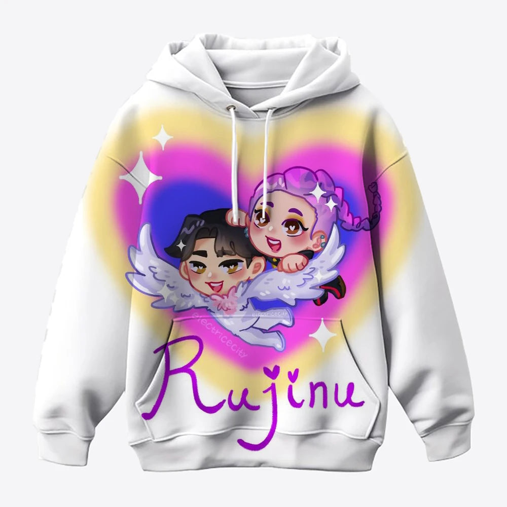 Sweat à Capuche Enfant Kpop Demon Hunters