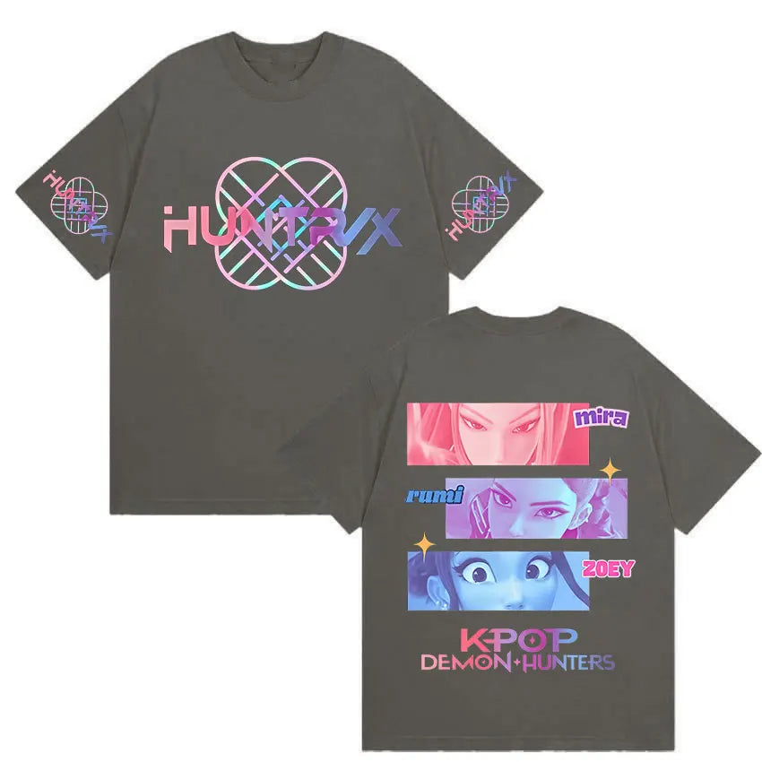 T-shirt KPop Demon Hunters 2025  – Rumi, Mira & Zoey