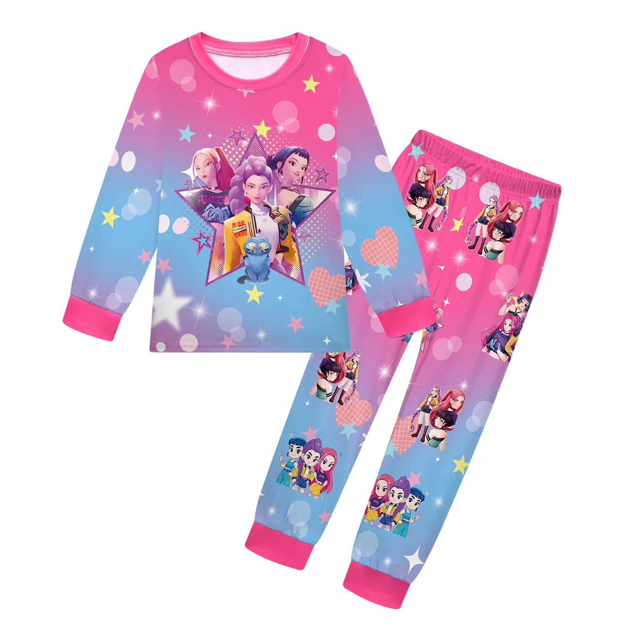 🌙 Kpop Demon Hunters – Pyjama Enfant Fille