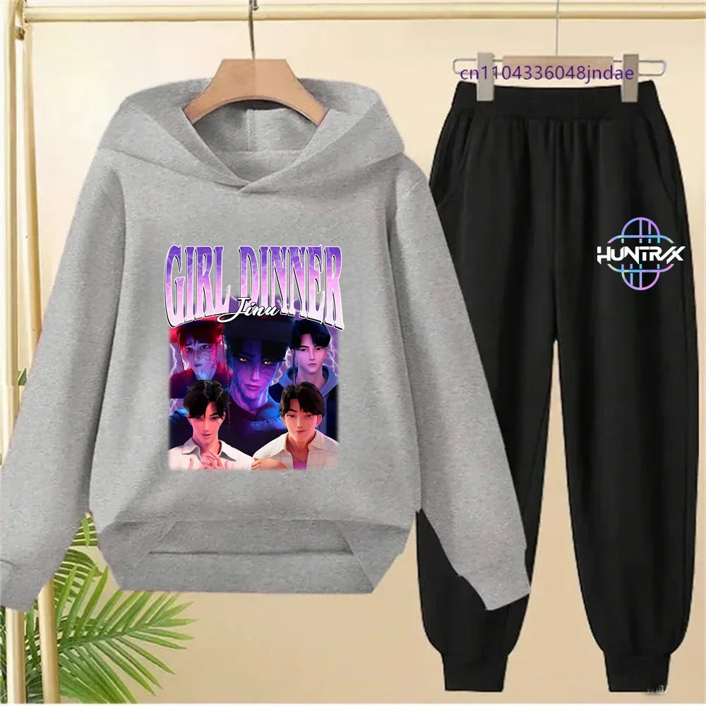 🧸 Ensemble 2 pièces Enfant Kpop Demon Hunters 🎶