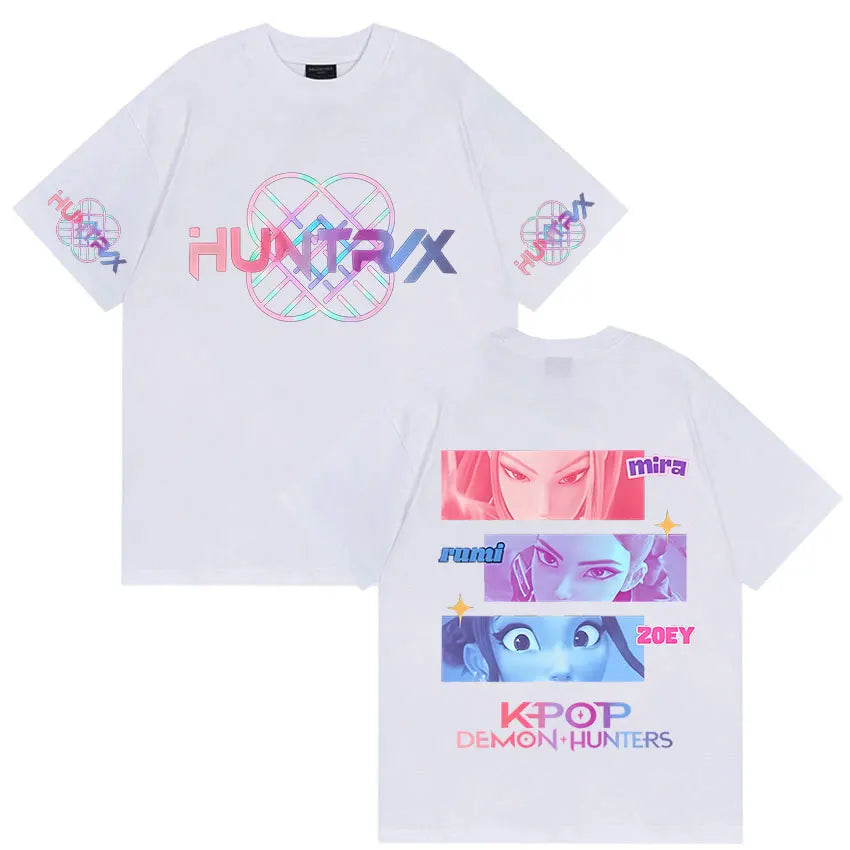 T-shirt KPop Demon Hunters 2025  – Rumi, Mira & Zoey