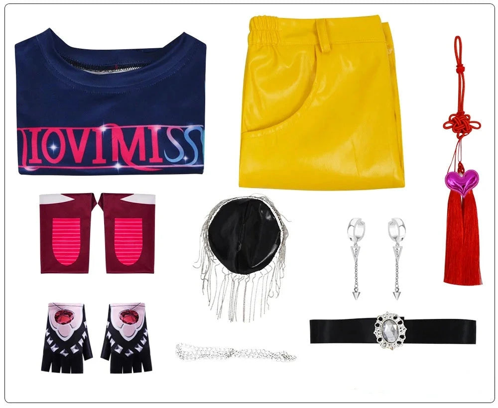 👗 Déguisement Cosplay Mira pour femme – Ensemble K-Pop Demon Hunters