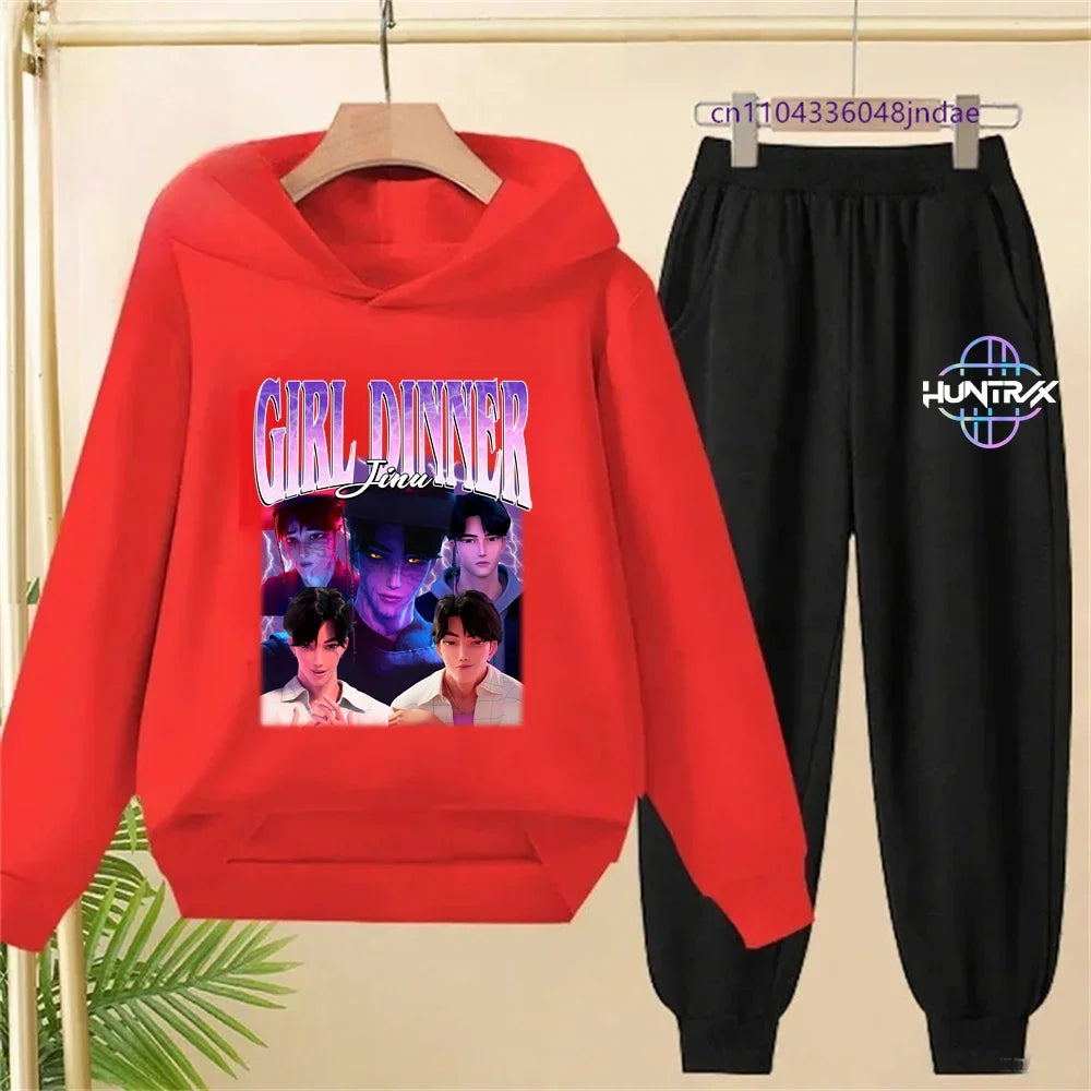 🧸 Ensemble 2 pièces Enfant Kpop Demon Hunters 🎶