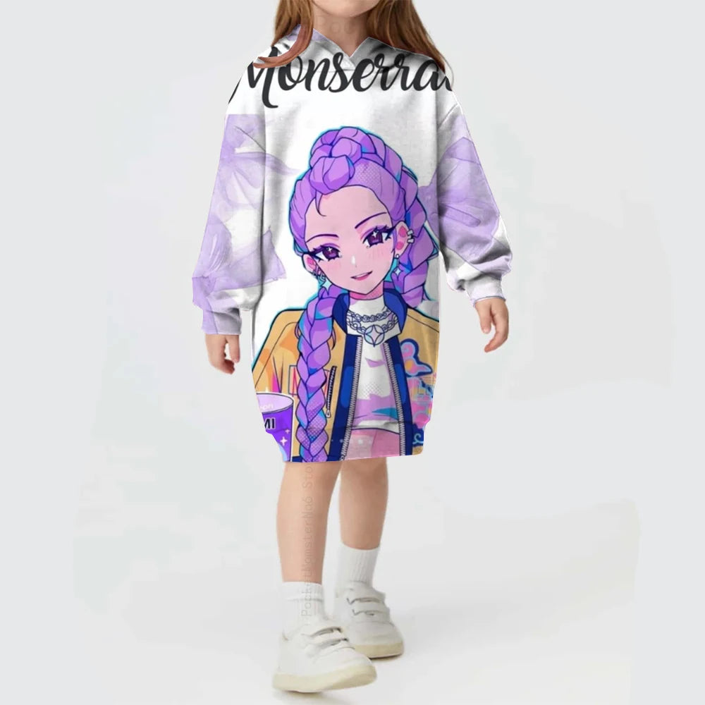 Robe Sweat à Capuche KPOP Demon Hunters