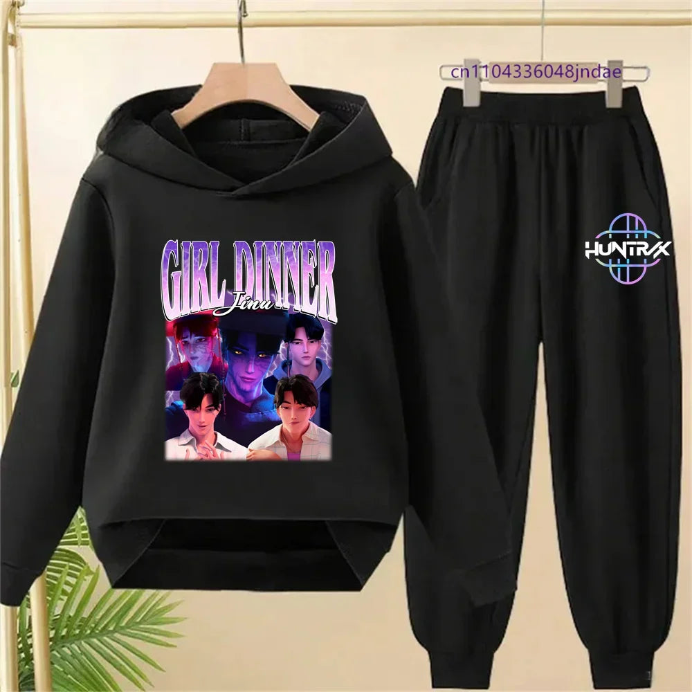 🧸 Ensemble 2 pièces Enfant Kpop Demon Hunters 🎶