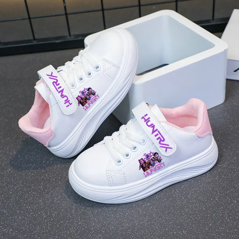 Chaussures K-pop Demon Hunters – Baskets légères unisexes style anime (antidérapantes et confortables)